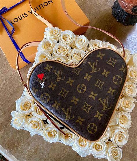 louis vuitton heart shaped purse|heart shaped lv purse.